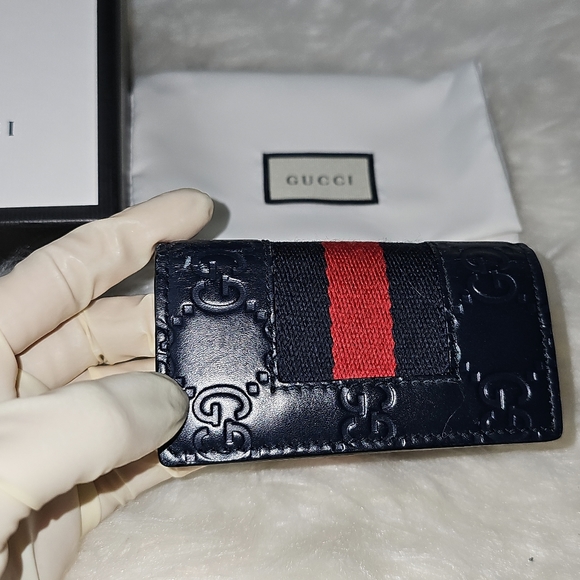 Authentic Gucci Key Case Sherry Line - Picture 12 of 16